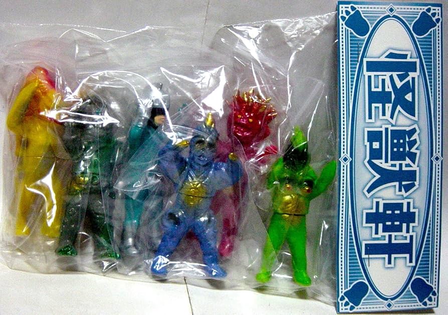 Monster Mind Toys シルバー仮面&高速エスパー ソフビ 未開封品 4月12日(土)より販売開始】【Monster Mind Toys】シルバー仮面